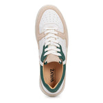 THE SONDER SNEAKERS - White Green Almond Milk - Wayz Sneakers - ethical sneakers with a humanistic footprint