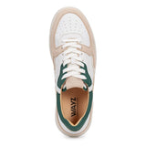 THE SONDER SNEAKERS - White Green Almond Milk - Wayz Sneakers - ethical sneakers with a humanistic footprint