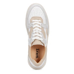 THE SONDER SNEAKERS - White Grey Almond Milk - Wayz Sneakers - ethical sneakers with a humanistic footprint
