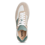 THE SPARK SNEAKERS - Beige Mint Green - Wayz Sneakers - ethical sneakers with a humanistic footprint