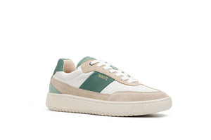 THE SPARK SNEAKERS - Beige Mint Green - Wayz Sneakers - ethical sneakers with a humanistic footprint