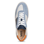 THE SPARK SNEAKERS - Blue Sky Orange - Wayz Sneakers - ethical sneakers with a humanistic footprint