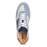 THE SPARK SNEAKERS - Blue Sky Orange - Wayz Sneakers - ethical sneakers with a humanistic footprint