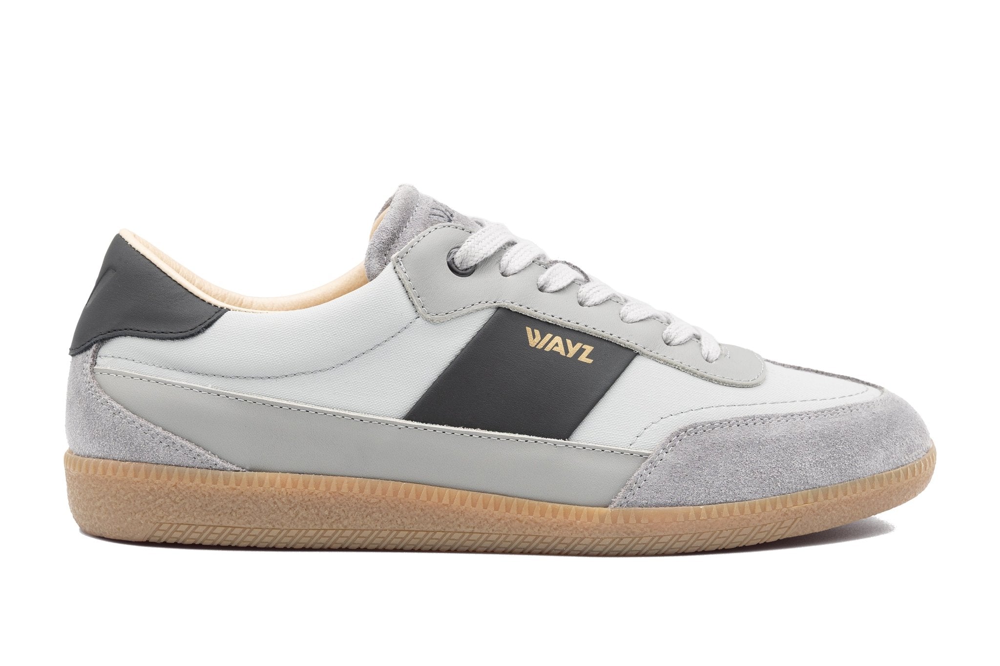 THE SPARK SNEAKERS - Grey Black - Wayz Sneakers - ethical sneakers with a humanistic footprint