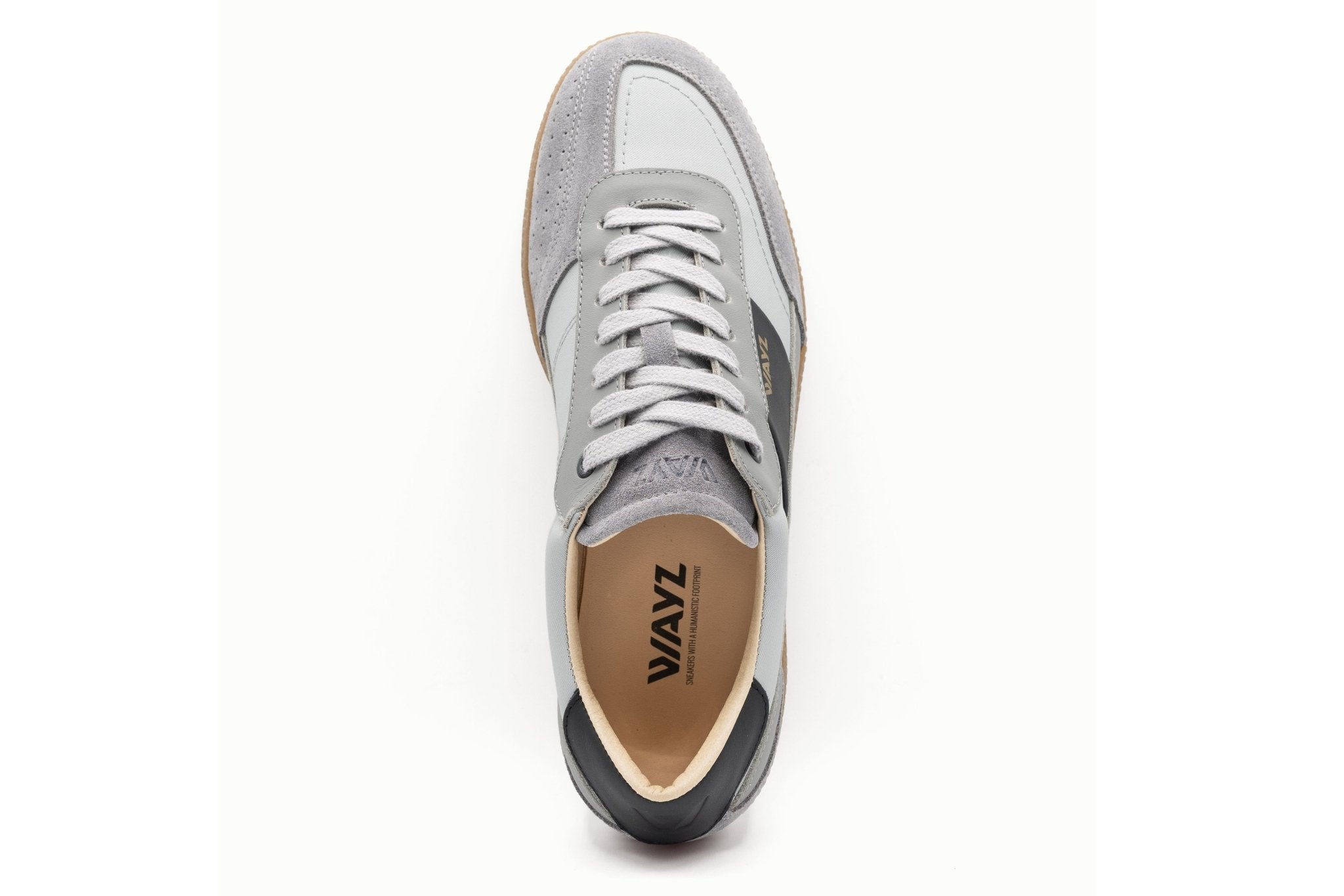 THE SPARK SNEAKERS - Grey Black - Wayz Sneakers - ethical sneakers with a humanistic footprint