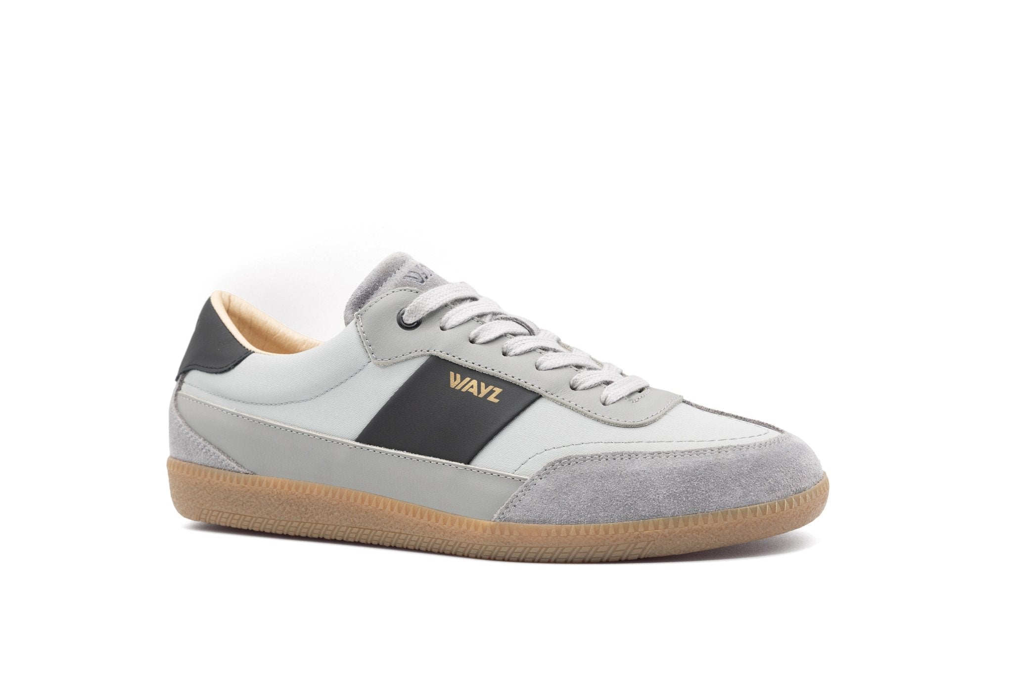 THE SPARK SNEAKERS - Grey Black - Wayz Sneakers - ethical sneakers with a humanistic footprint