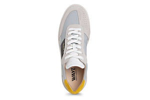 THE SPARK SNEAKERS - Grey Yellow - Wayz Sneakers - ethical sneakers with a humanistic footprint