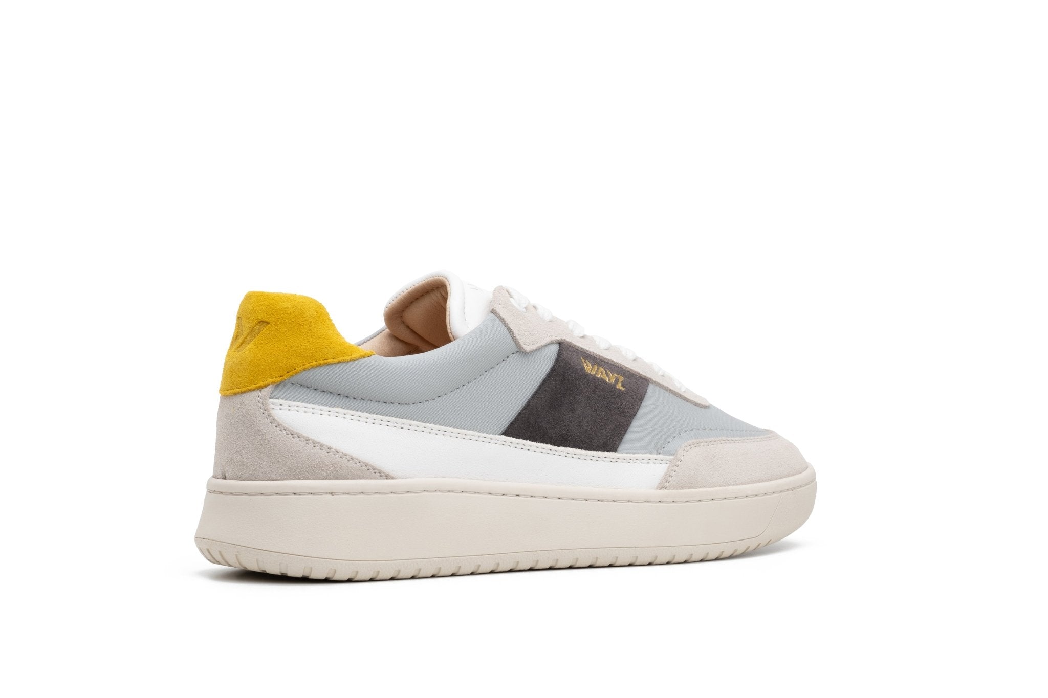 THE SPARK SNEAKERS - Grey Yellow - Wayz Sneakers - ethical sneakers with a humanistic footprint