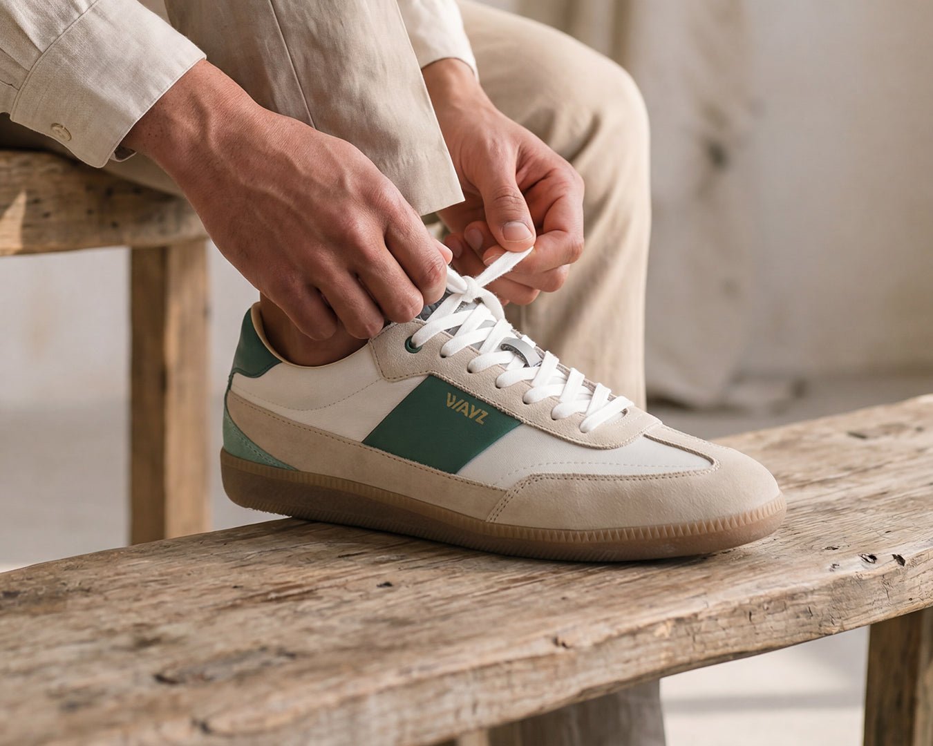 THE SPARK SNEAKERS - Verdant - Wayz Sneakers - ethical sneakers with a humanistic footprint