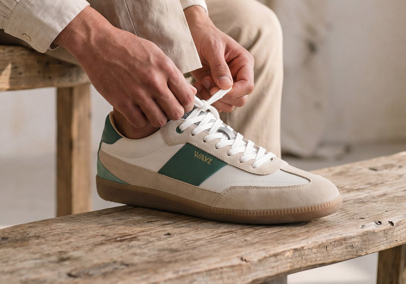 THE SPARK SNEAKERS - Verdant - Wayz Sneakers - ethical sneakers with a humanistic footprint