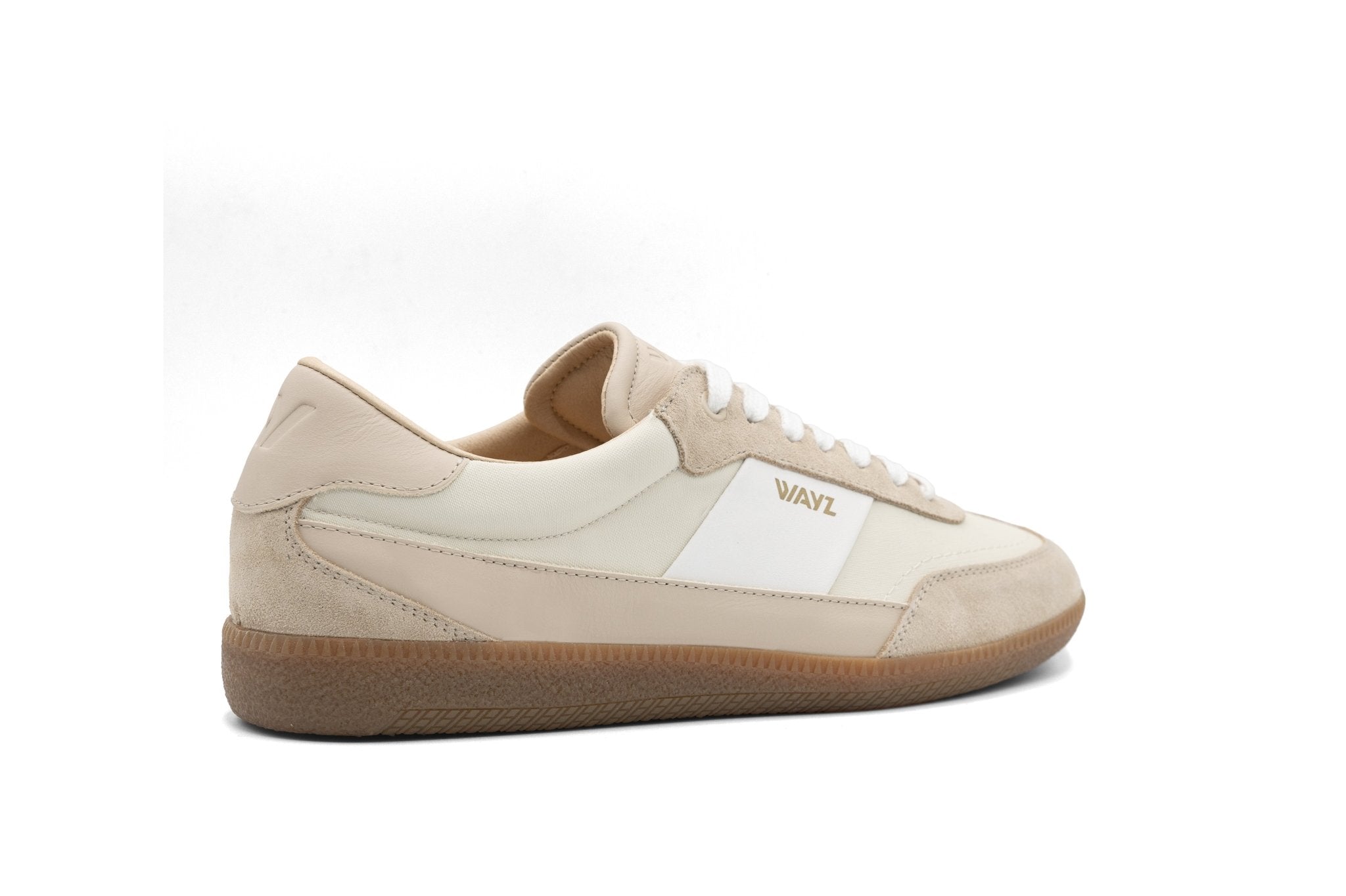 THE SPARK SNEAKERS - White Beige - Wayz Sneakers - ethical sneakers with a humanistic footprint