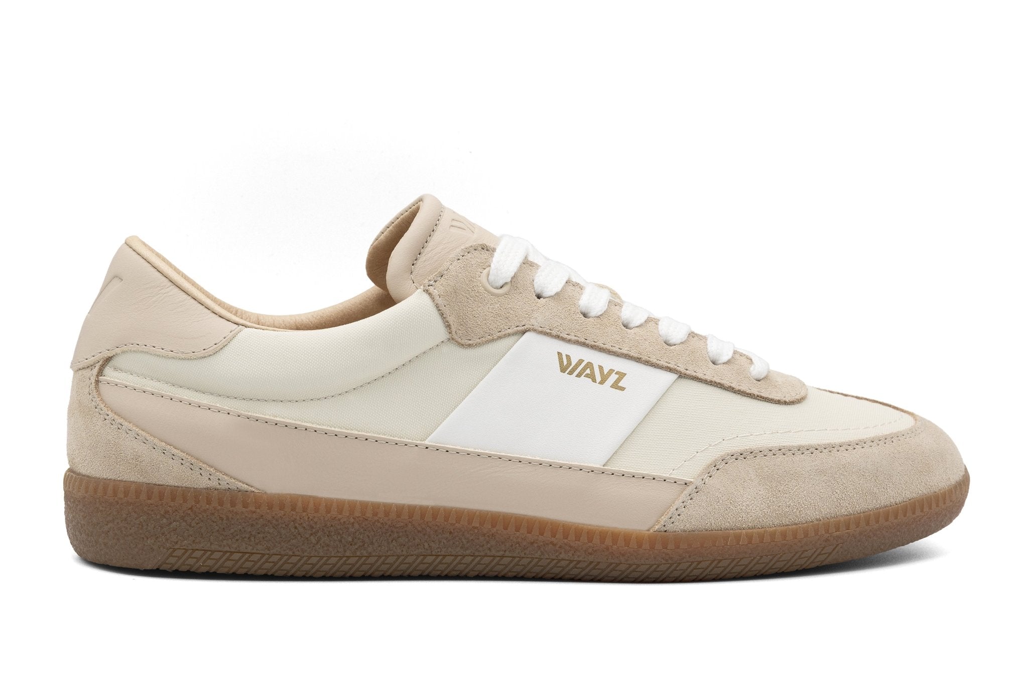 THE SPARK SNEAKERS - White Beige - Wayz Sneakers - ethical sneakers with a humanistic footprint