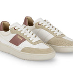 THE SPARK SNEAKERS - White Beige Dry Rose - Wayz Sneakers - ethical sneakers with a humanistic footprint