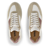 THE SPARK SNEAKERS - White Beige Dry Rose - Wayz Sneakers - ethical sneakers with a humanistic footprint