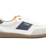 THE SPARK SNEAKERS - White Blue Orange - Wayz Sneakers - ethical sneakers with a humanistic footprint