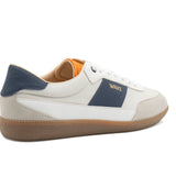 THE SPARK SNEAKERS - White Blue Orange - Wayz Sneakers - ethical sneakers with a humanistic footprint