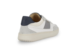 THE SPARK SNEAKERS - White Grey Blue - Wayz Sneakers - ethical sneakers with a humanistic footprint