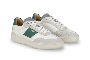 THE SPARK SNEAKERS - White Grey Green - Wayz Sneakers - ethical sneakers with a humanistic footprint