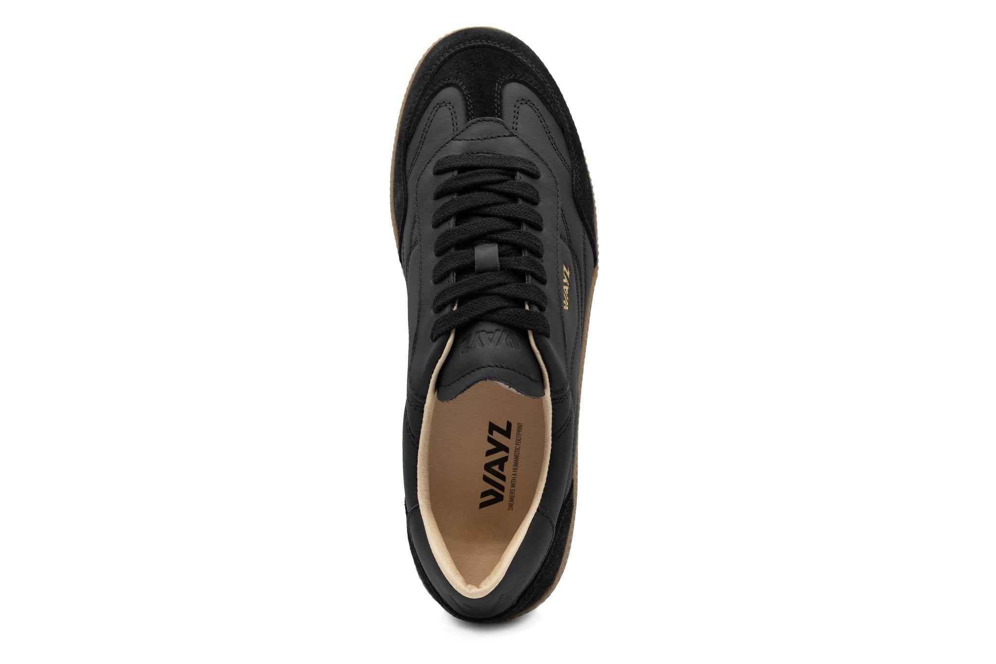 THE VERVE SNEAKERS - Black - Wayz Sneakers - ethical sneakers with a humanistic footprint