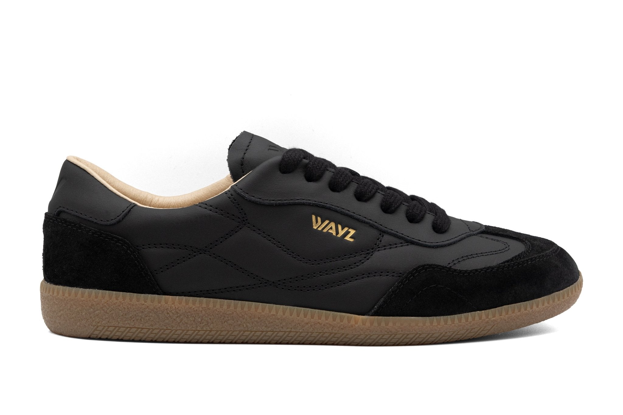 THE VERVE SNEAKERS - Black - Wayz Sneakers - ethical sneakers with a humanistic footprint
