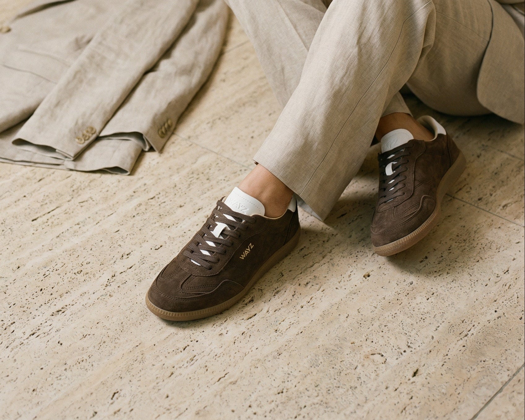 THE VERVE SNEAKERS - Chocolate - Wayz Sneakers - ethical sneakers with a humanistic footprint