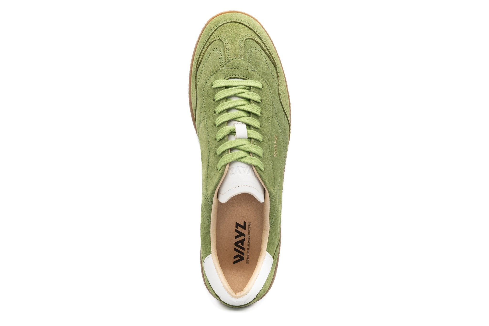 THE VERVE SNEAKERS - Green Matcha - Wayz Sneakers - ethical sneakers with a humanistic footprint