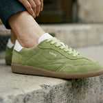 THE VERVE SNEAKERS - Green Matcha - Wayz Sneakers - ethical sneakers with a humanistic footprint