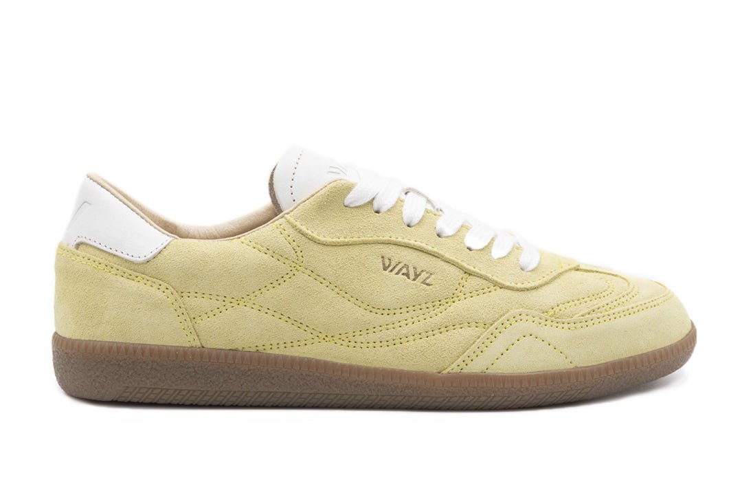 THE VERVE SNEAKERS - Pastel yellow - Wayz Sneakers - ethical sneakers with a humanistic footprint