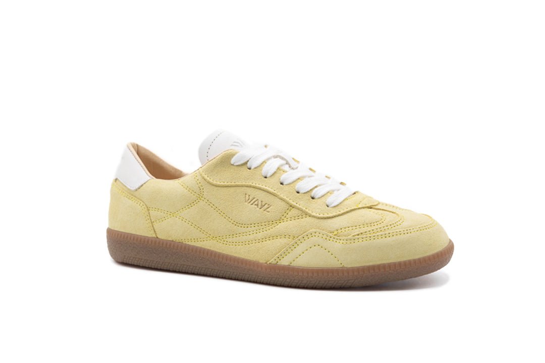 THE VERVE SNEAKERS - Pastel yellow - Wayz Sneakers - ethical sneakers with a humanistic footprint