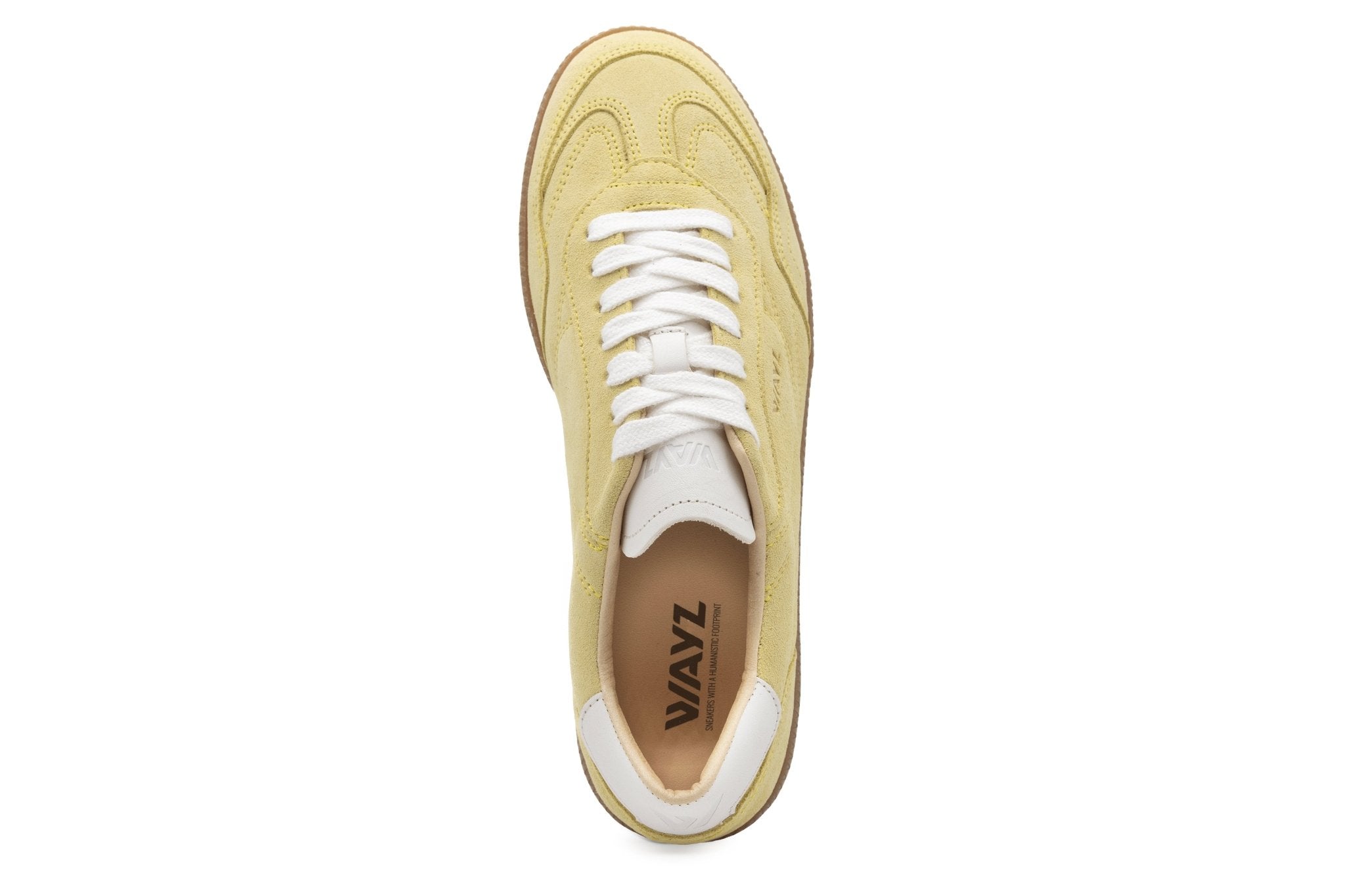 THE VERVE SNEAKERS - Pastel yellow - Wayz Sneakers - ethical sneakers with a humanistic footprint