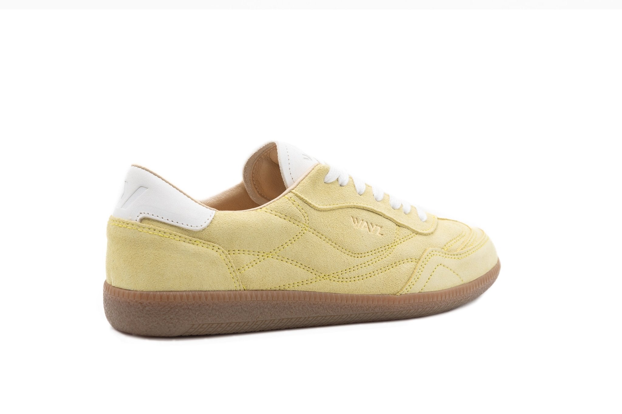 THE VERVE SNEAKERS - Pastel yellow - Wayz Sneakers - ethical sneakers with a humanistic footprint