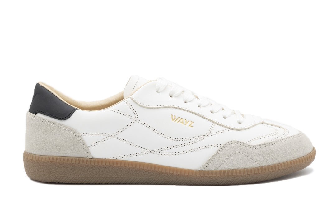 THE VERVE SNEAKERS - White Grey Black - Wayz Sneakers - ethical sneakers with a humanistic footprint