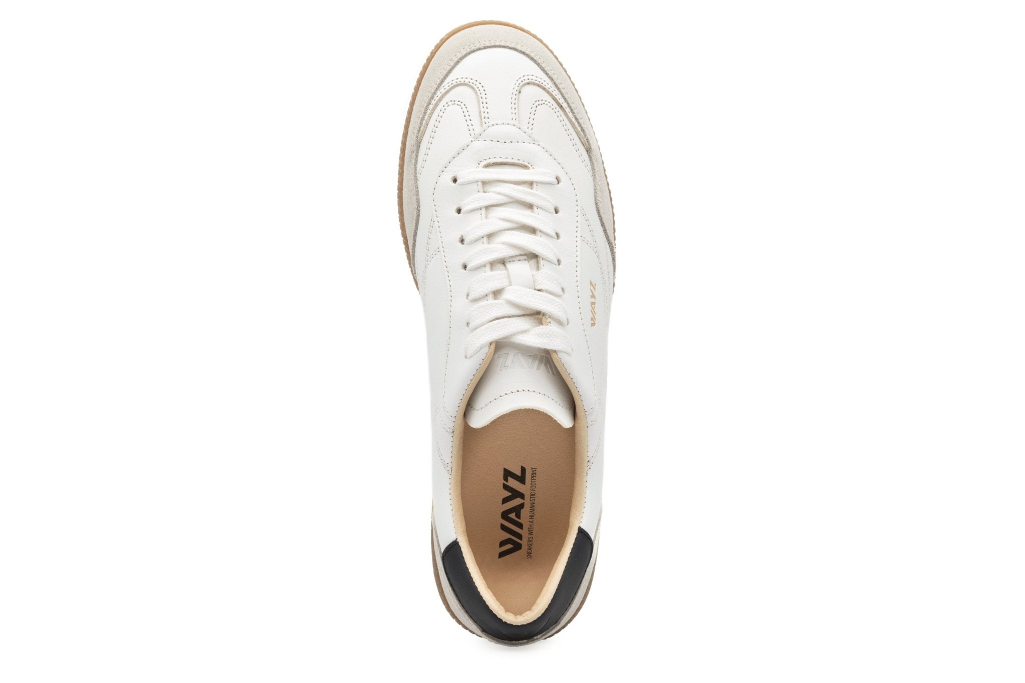 THE VERVE SNEAKERS - White Grey Black - Wayz Sneakers - ethical sneakers with a humanistic footprint