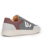 THE WANDERER SNEAKERS - Grey Dry Rose - Wayz Sneakers - ethical sneakers with a humanistic footprint