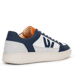 THE WANDERER SNEAKERS - White Blue Orange - Wayz Sneakers - ethical sneakers with a humanistic footprint