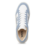 THE WANDERER SNEAKERS - White Grey Blue Sky - Wayz Sneakers - ethical sneakers with a humanistic footprint