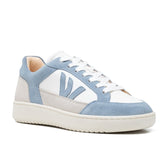 THE WANDERER SNEAKERS - White Grey Blue Sky - Wayz Sneakers - ethical sneakers with a humanistic footprint