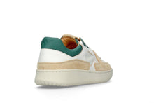 Load image into Gallery viewer, Sonder Shoes White Green Almond Milk Vegetable Tanned Leather Sneakers - back view  | Wayz Sneakers