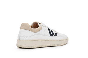 White Grey Almond Milk Misfit Shoes - Back View | Wayz Sneakers