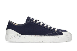 The Grit Vegan Shoes Blue - side view | Wayz Sneakers