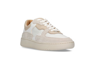 White Grey Almond Milk Sonder Shoes - front view | Wayz Sneakers