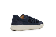 Load image into Gallery viewer, Blue Jeans Wanderer Veg-Tan Leather Sneakers - back view  | Wayz Sneakers
