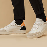 THE HEDONIST SNEAKERS - Mandarina Black - Wayz Sneakers - ethical sneakers with a humanistic footprint