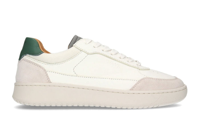 THE HEDONIST SNEAKERS - White Grey Green - Wayz Sneakers - ethical sneakers with a humanistic footprint