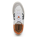 THE MISFIT SNEAKERS - Grey White Orange - Wayz Sneakers - ethical sneakers with a humanistic footprint