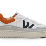 THE MISFIT SNEAKERS - Grey White Orange - Wayz Sneakers - ethical sneakers with a humanistic footprint