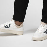 THE MISFIT SNEAKERS - White Grey Almond Milk - Wayz Sneakers - ethical sneakers with a humanistic footprint