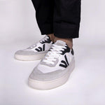 THE MISFIT SNEAKERS - White Grey Black - Wayz Sneakers - ethical sneakers with a humanistic footprint