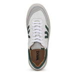 THE MISFIT SNEAKERS - White Grey Green - Wayz Sneakers - ethical sneakers with a humanistic footprint