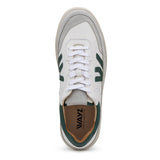 THE MISFIT SNEAKERS - White Grey Green - Wayz Sneakers - ethical sneakers with a humanistic footprint